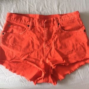 Denim&Supply by Ralph Lauren Orange Shorts